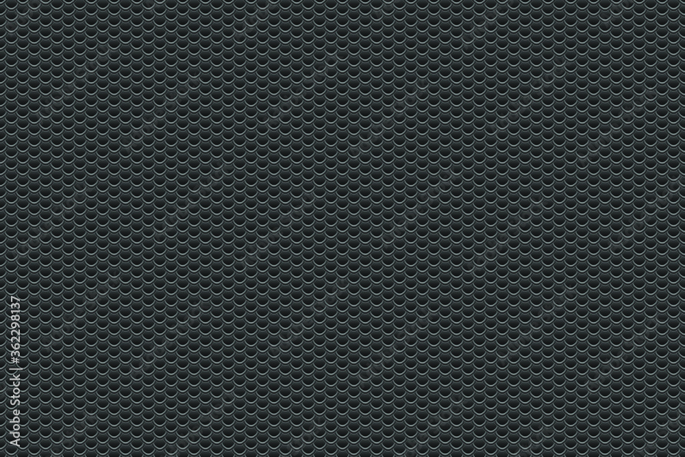 Abstract vector texture of scales. Black vector seamless pattern. Background consisting of black hexagons. Abstract vector texture of scales. Black vector seamless pattern. Background consisting of black hexagons.
