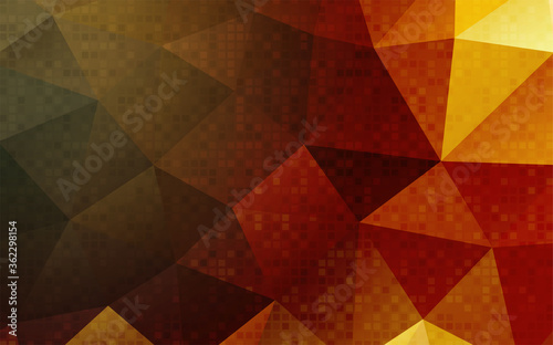 Creative colorful abstract polygonal background design. Graphic design template.