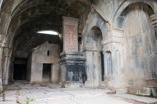 Haghpat Monastery in Haghpat village, Alaverdi, Lori, Armenia. It is part of the World Heritage Site - Monasteries of Haghpat and Sanahin.