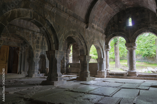 Sanahin Monastery in Sanahin village, Alaverdi, Lori, Armenia. It is part of the World Heritage Site - Monasteries of Haghpat and Sanahin.