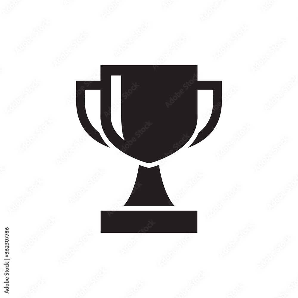 trophy icon vector symbol template trophy icon vector symbol template