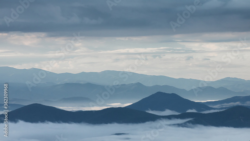 Mountain landscape. The best place to spend a vacation during a pandemic. © Deya