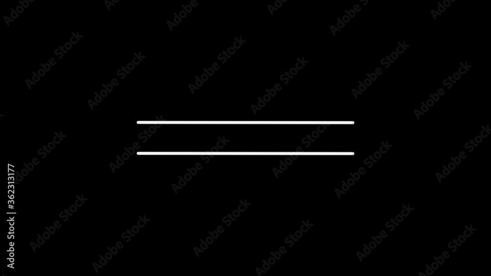Original nimated lower third for titles at black background. Set animation for titles. Place over media file and add text. Lower thirds can be used in television news production, documentaries, sports