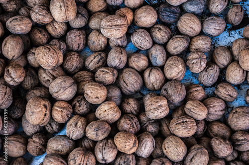 Walnuts macro shot

