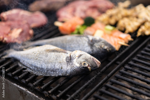 close up photo of grilled fish