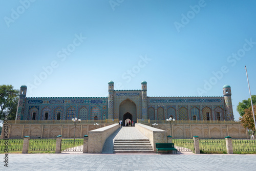 Khudoyar Khan Palace. a famous historic site in Kokand, Uzbekistan. photo