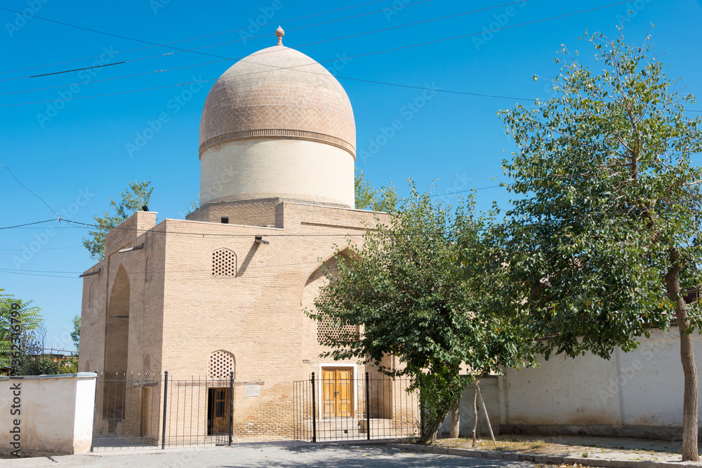 Ak-Saray Mausoleum. a famous historic site in Samarkand, Uzbekistan.