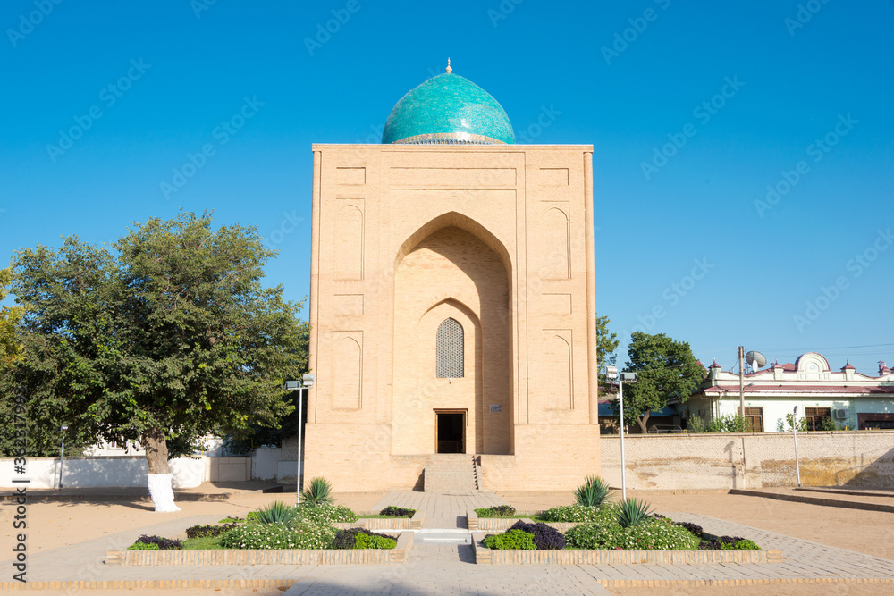 Bibi-Khanym  Mausoleum. a famous historic site in Samarkand, Uzbekistan.