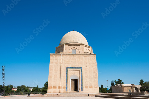 Rukhobod Mausoleum. a famous historic site in Samarkand, Uzbekistan. photo