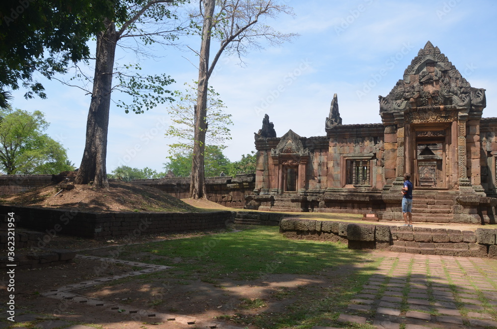 Khemer temple in Isan region, Thailand Khemer temple in Isan region, Thailand