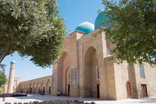 Dorut Tilavat Complex in Shakhrisabz, Uzbekistan. It is part of the Historic Centre of Shakhrisyabz World Heritage Site. photo