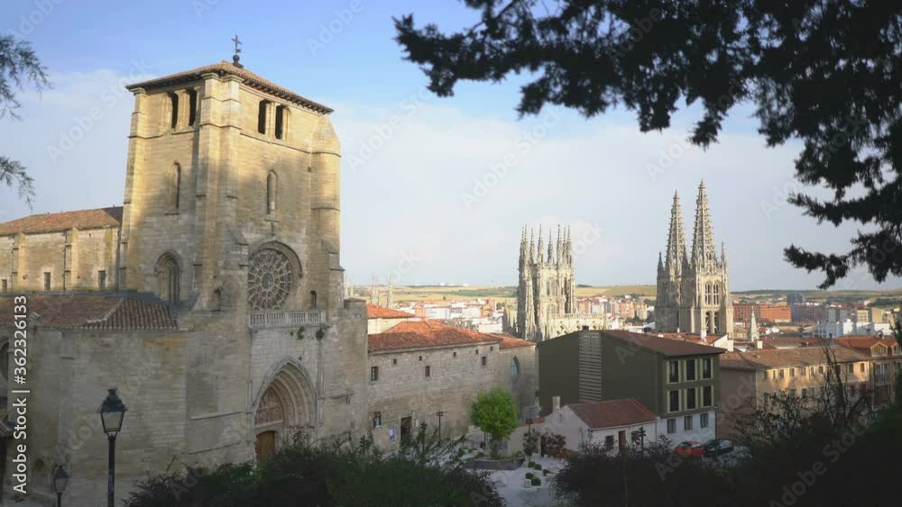 Exterior of the Burgos cathedral, Burgos, Spain, Europe. Exterior of the Burgos cathedral, Burgos, Spain, Europe.