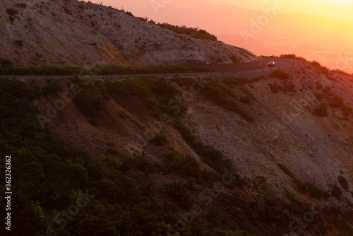 磐梯吾妻スカイラインの日の出