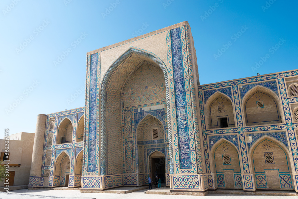 Ulugh Beg Madrasa in Bukhara, Uzbekistan. it is a part of the World Heritage Site Historic Centre of Bukhara.