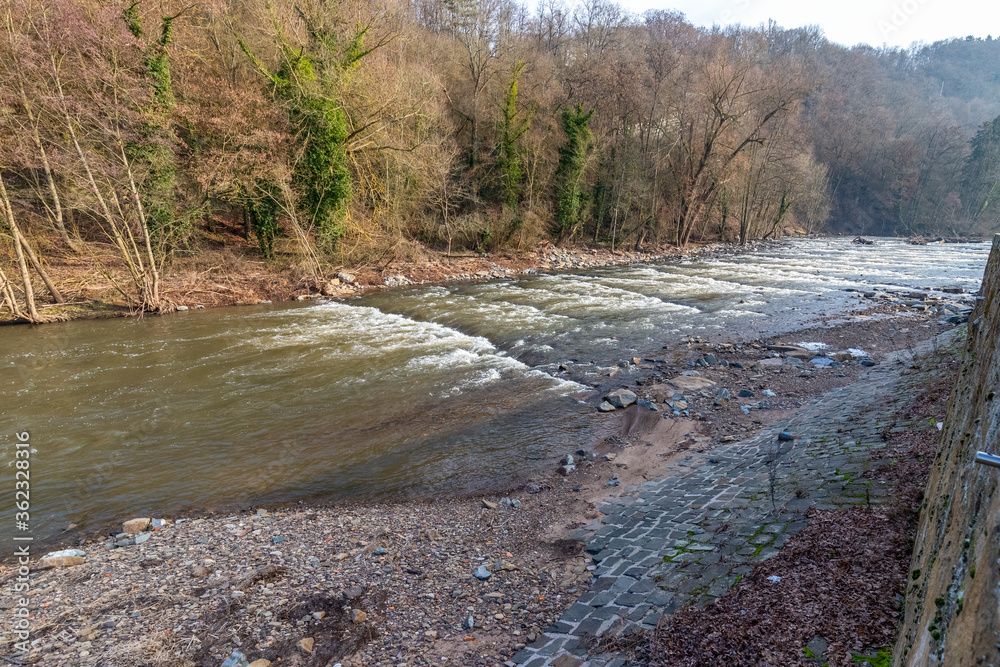 Renatured river course of the glan in Meisenheim Renatured river course of the glan in Meisenheim