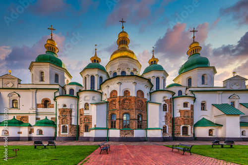 Saint Sophia Cathedral Landmark of Kiev Ukraine Europe photo