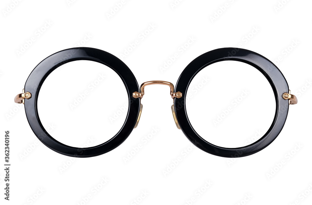 Glasses isolated on white background for applying on a portrait. Design element with clipping path Glasses isolated on white background for applying on a portrait. Design element with clipping path