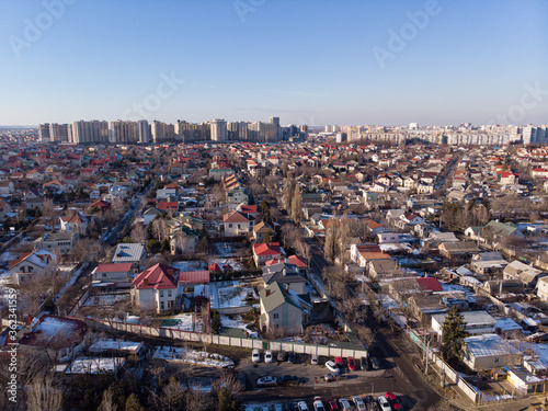 City view. Odessa  tairovo