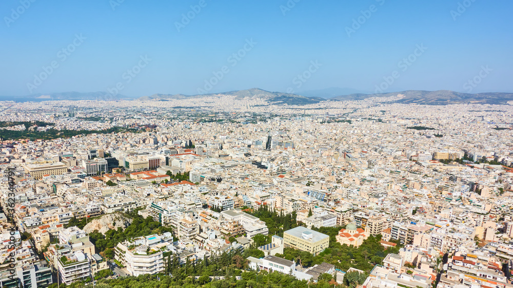Panoramia of Athens City