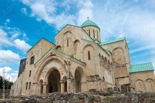 Bagrati Cathedral in Kutaisi, Imereti, Georgia. UNESCO removed Bagrati Cathedral from its World Heritage sites in 2017. © beibaoke
