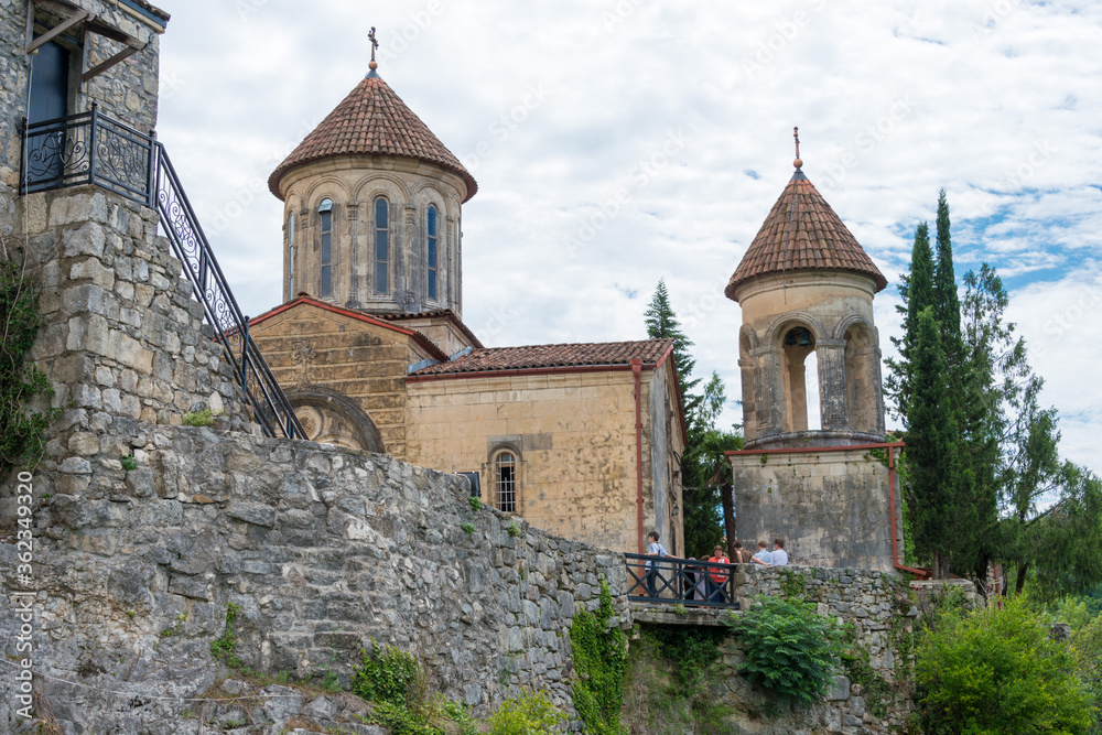 Motsameta Monastery. a famous Historic site in Kutaisi, Imereti, Georgia.