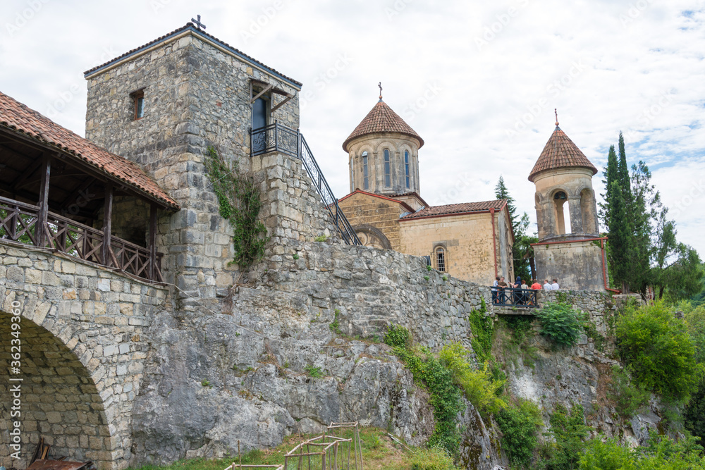 Motsameta Monastery. a famous Historic site in Kutaisi, Imereti, Georgia.