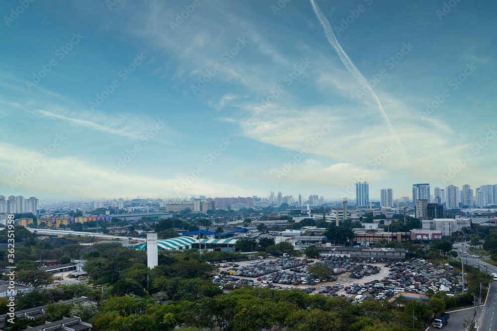 Fotos aéreas de São Paulo, feitas por um drone Mavic 2 Pro