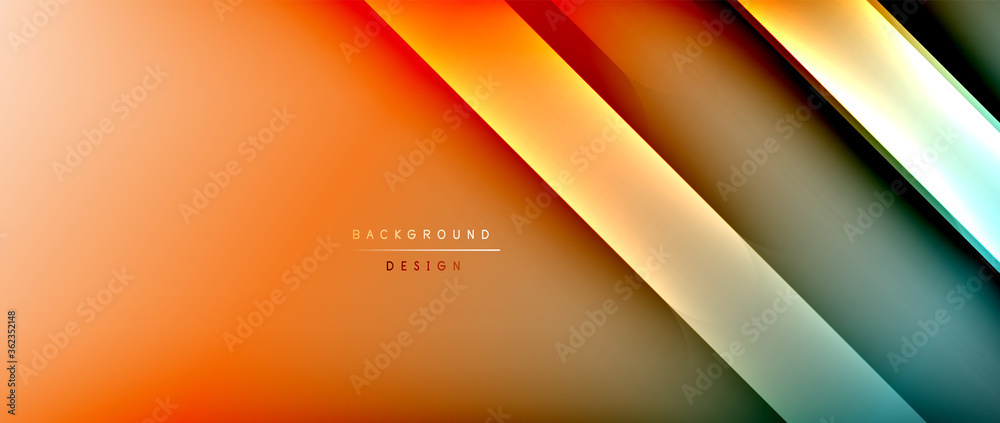 Bright gradient neon lines abstract background Bright gradient neon lines abstract background
