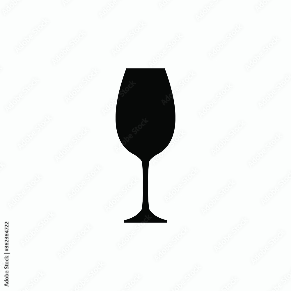 wine glass icon vector wine glass icon vector