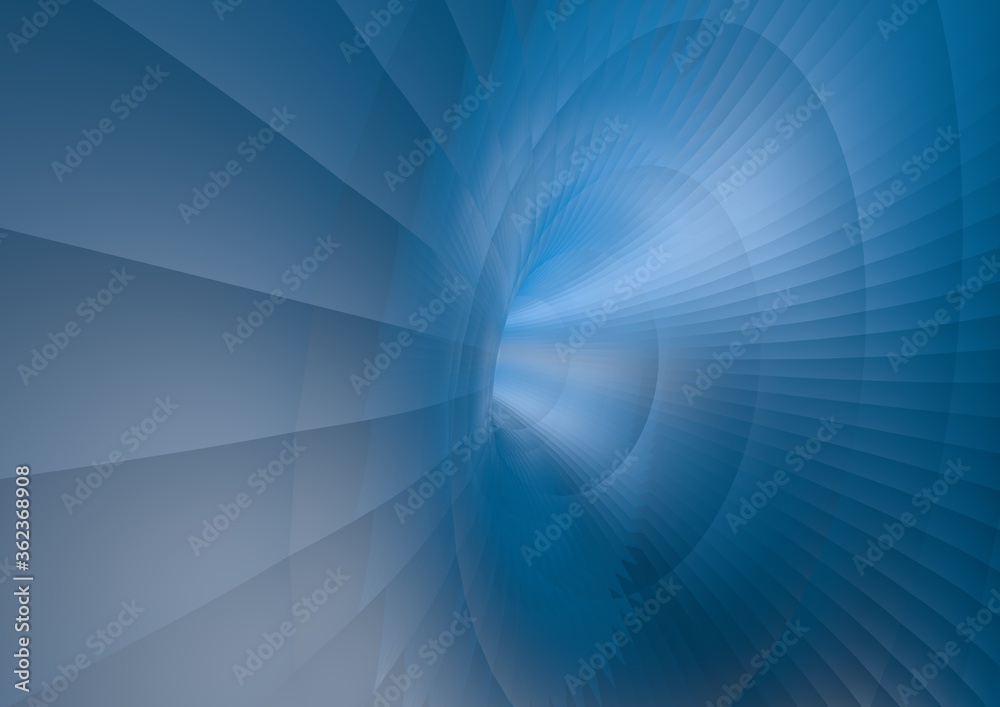 Obraz premium Blue Elegant Abstract Background. 3d render