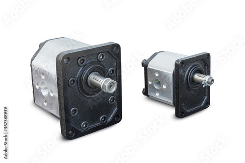 two hydraulic pump photo