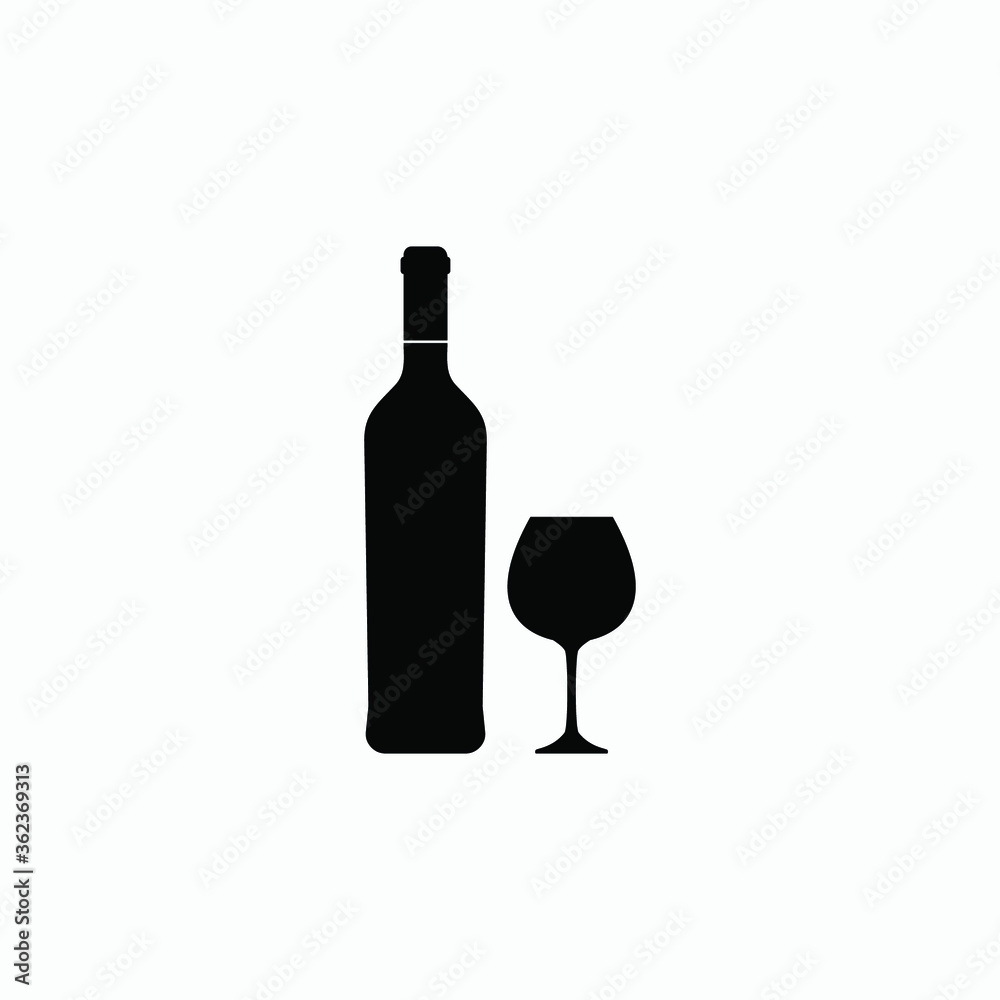 wine icon vector sign symbol isolated wine icon vector sign symbol isolated