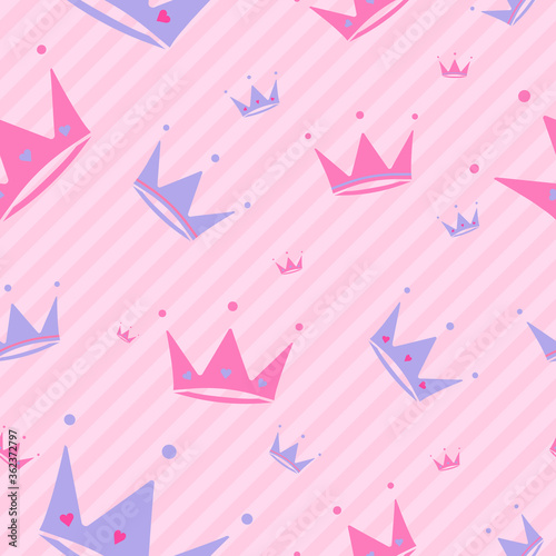 Pattern crowns stripes