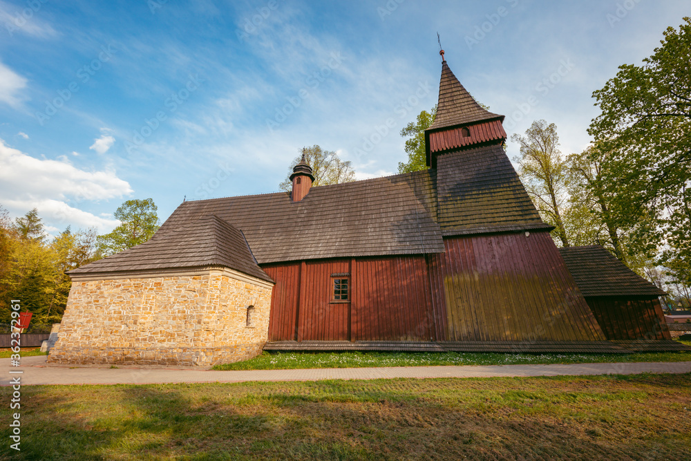 Fototapeta premium Wooden Church in Bialka Tatrzanska