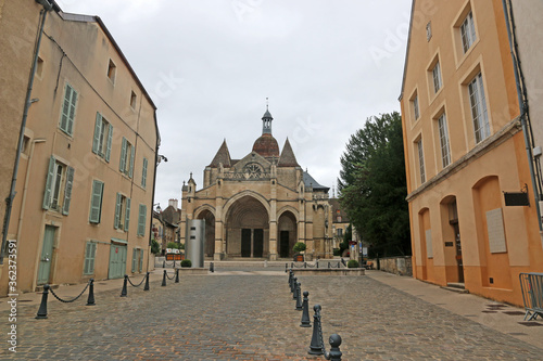 Collegiate church of Notre Dame in Beaune, France 