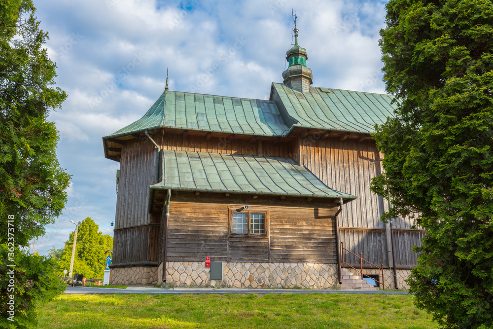 Wooden Church in  Stradow