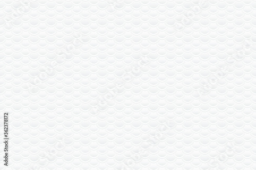 Wallpaper Mural Abstract vector seamless of scales. White vector scale pattern. Background consisting of white hexagons.  Torontodigital.ca