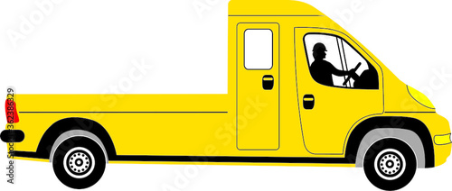 VEHICULE UTILITAIRE DE CHANTIER