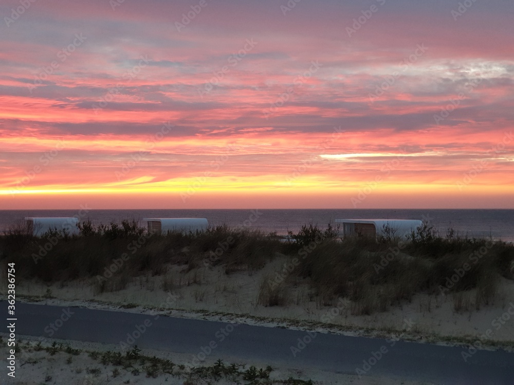Holland Zeeland sunset