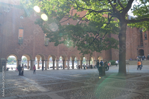 Photography old town hall stockholm