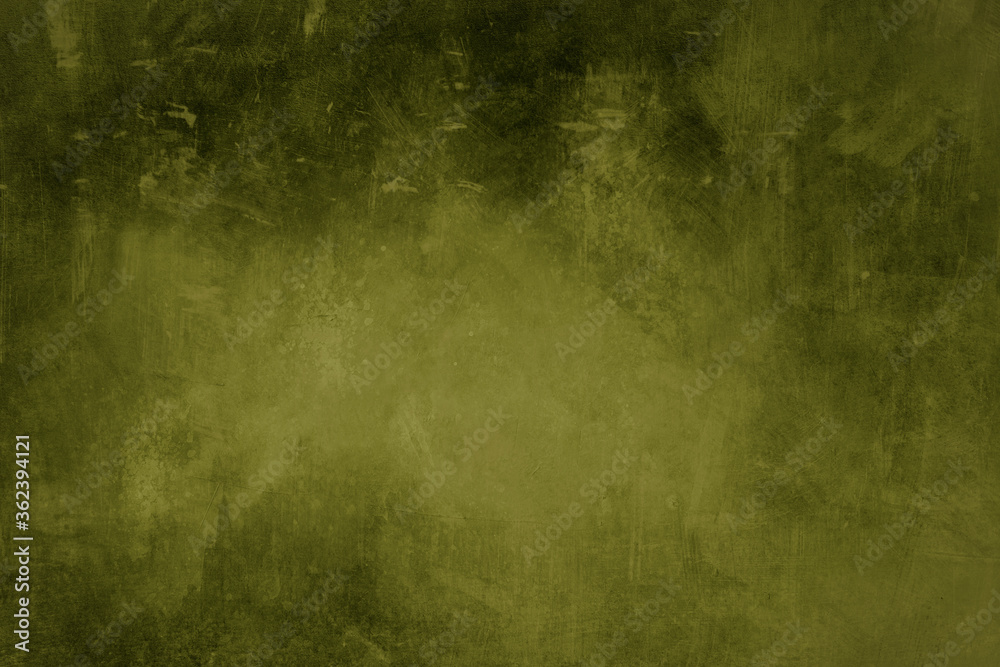 Fototapeta premium Green grungy wall