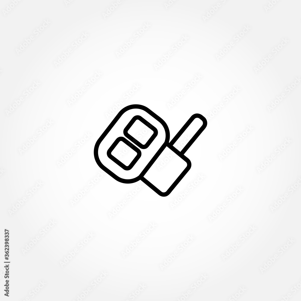 car key isolated line icon car key isolated line icon