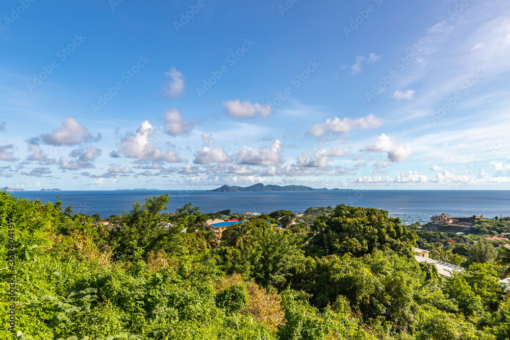 Saint Vincent and the Grenadines , Bequia view