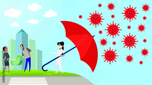  Young family with a small child