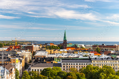 Helsinki view from Torni, Finland