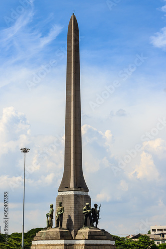 Victory Monument (Anusawari Chai Samoraphum) is an obelisk monument in Bangkok, Thailand. The monument was erected in June 1941 to commemorate the Thai victory in the Franco-Thai War.
