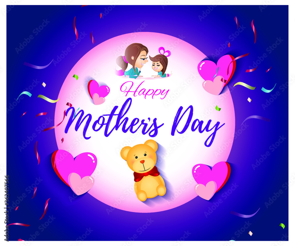 vector illustration for Mother's Day offer banner , greeting, flyer vector illustration for Mother's Day offer banner , greeting, flyer