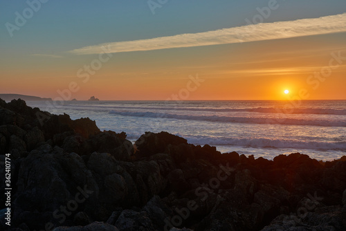 A sunset on the beach © JoseManuel