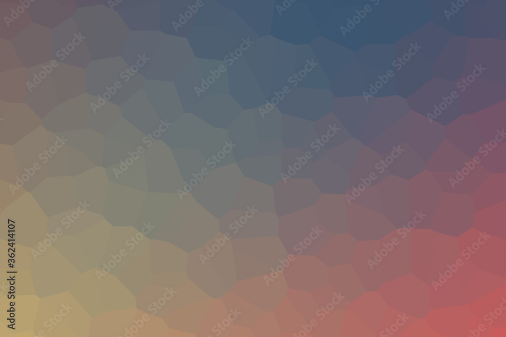 Abstract multicolored gradient cell background illustration in trendy colors 2020 Abstract multicolored gradient cell background illustration in trendy colors 2020