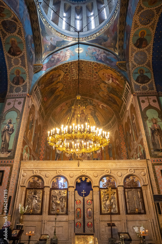 Interior Sioni Cathedral in Tbilisi photo